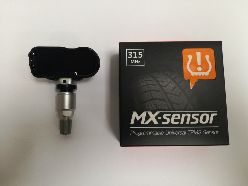Bandenspanningssensor TPMS 315MHz Metalen ventiel Schroefbaar 08/12 