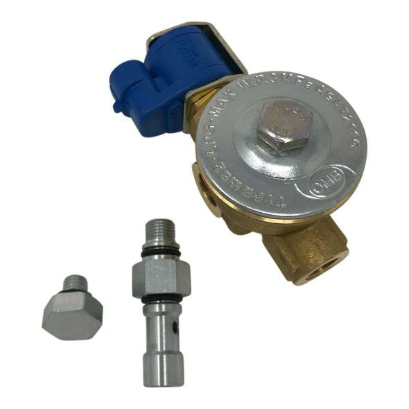 LPG Shut-off valve/solenoid valve + filter Prins VSI evaporator side