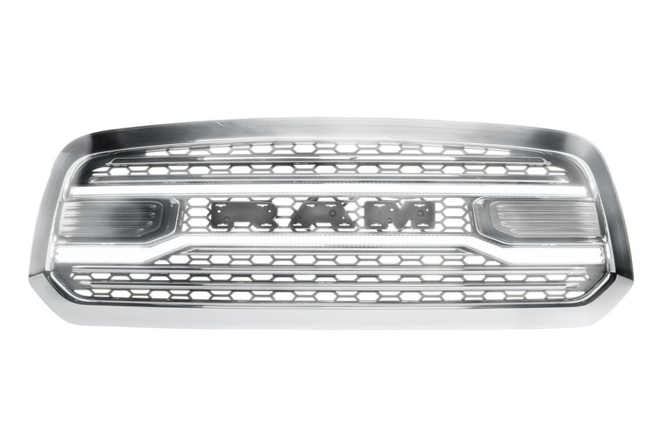 XBG LED DRL Grille CHROME - RAM 1500 13-18