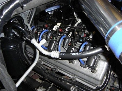 "Shorty" Spark plug cables HEMI 02/05