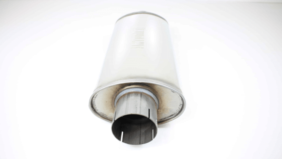 Damper Stainless Steel Oval (No Drone)  3 inch - Ø 76.1 mm