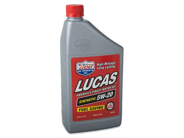 Lucas motorolie 5W20 Volledig synthetisch 946ml 