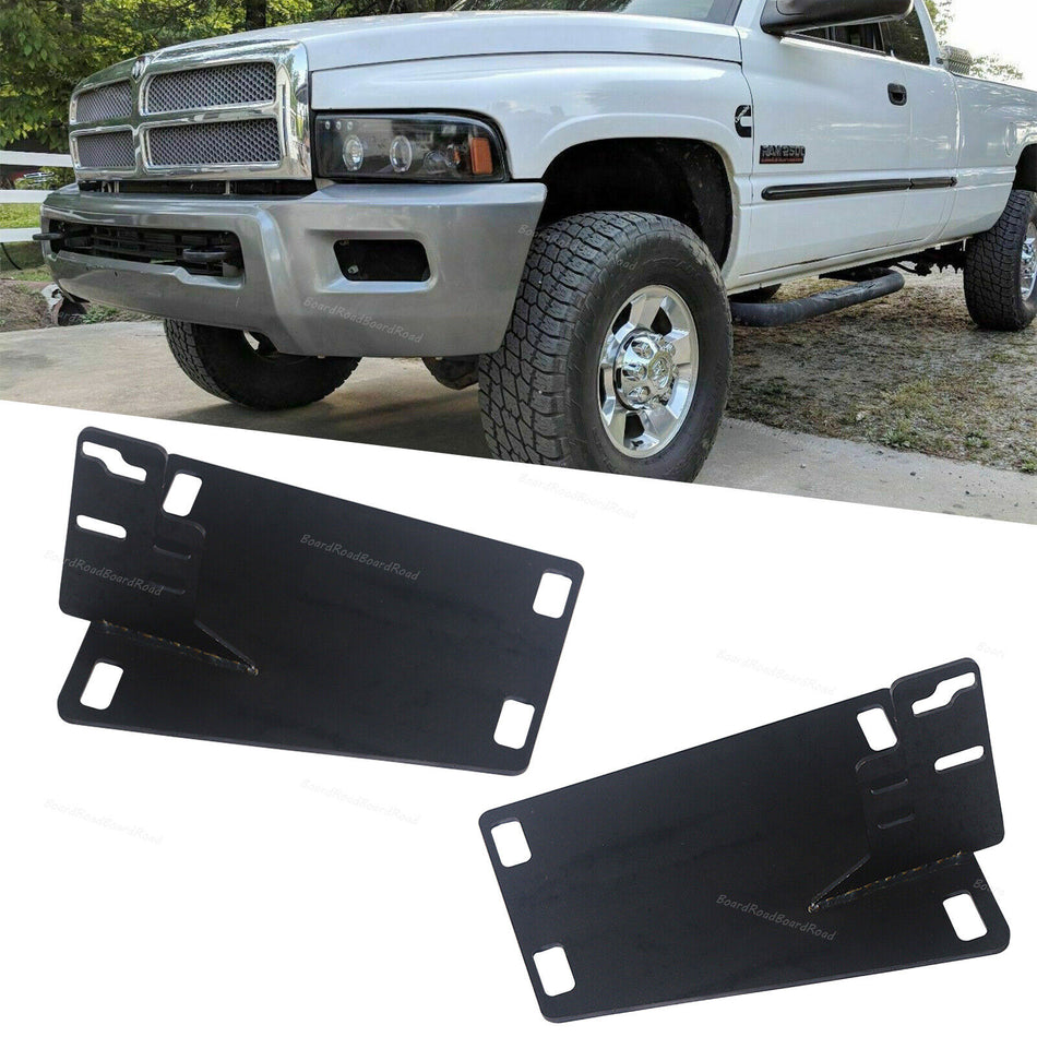 Front Bumper Conversion Brackets 2/4th gen 1500/2500/3500