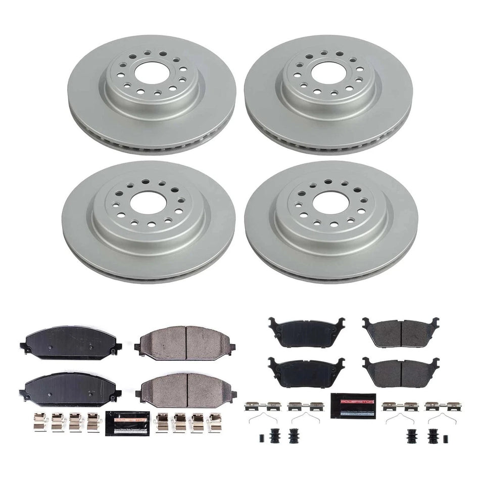 Z23 Evolution Geomet Plain Brake Kit - RAM 1500 2019-2026