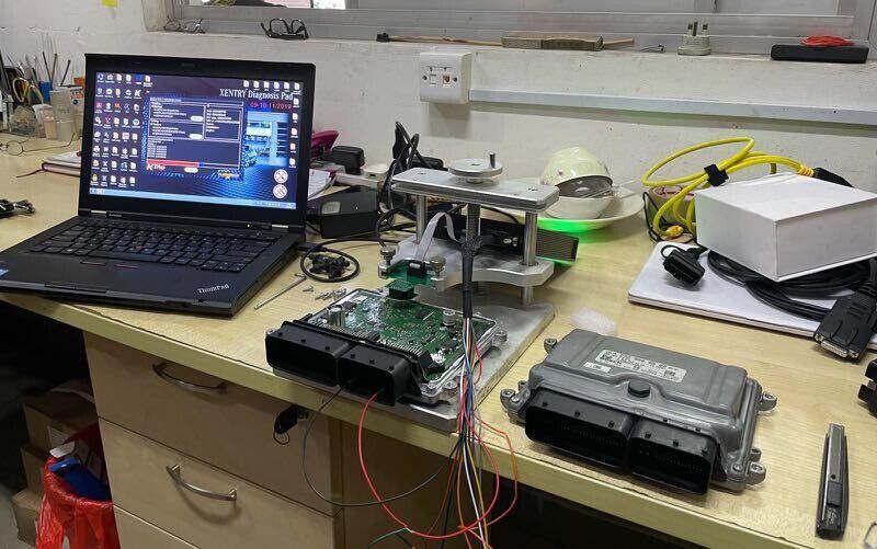 Rewriting of control module PCM/BCM/ABS/TCM