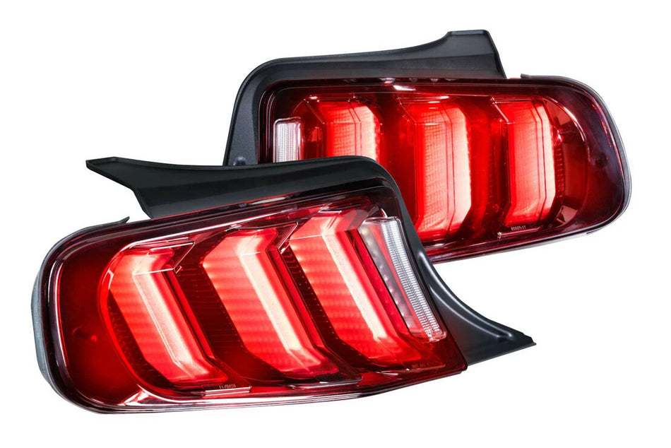 Facelift XB LED Tail Lights (Red) - FORD MUSTANG 13-14