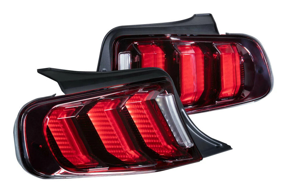 Facelift XB LED Tail Lights (Red) - FORD MUSTANG 13-14