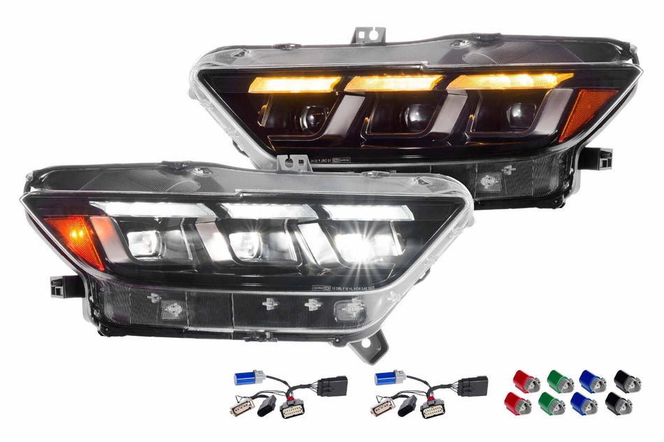 XB LED Headlights GEN II - FORD MUSTANG 15-17 / GT500 20-22