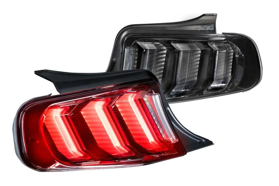 Facelift XB LED Tail Lights (Smoked) - FORD MUSTANG 13-14