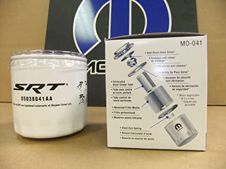 Oliefilter HEMI 6.1 6.4 6.2 SRT-Hellcat- SRT-10 Viper 
