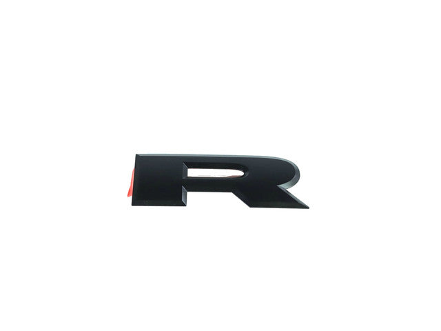Logo tailgate "R" black 19+