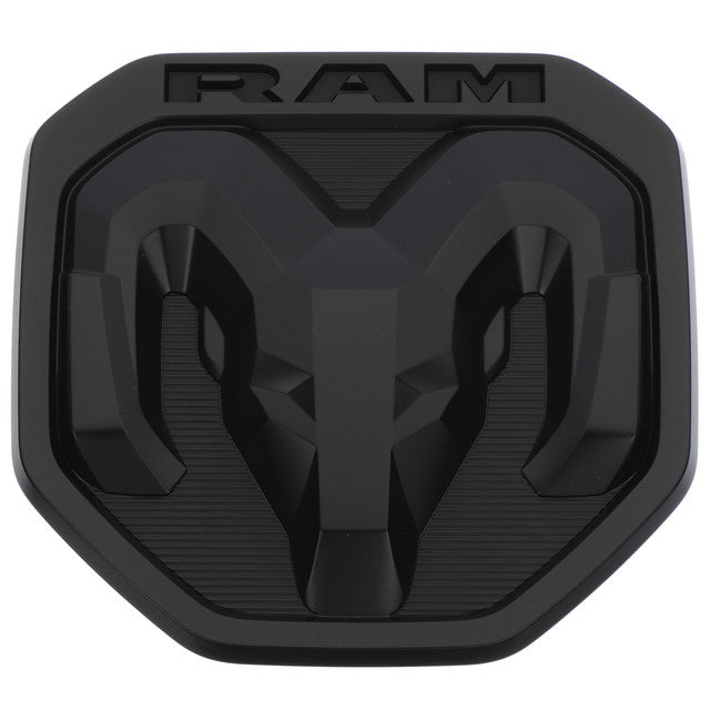 Ram Medallion tailgate logo black 19+