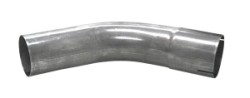 Exhaust Bend 45 degrees 2 1/2" stainless steel