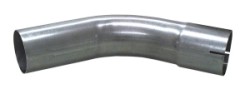 Exhaust Bend 45 degrees 3" stainless steel