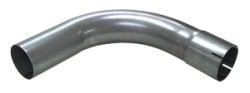 Exhaust bend 90 degrees 3" stainless steel