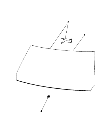 Windshield Ram DT 19+