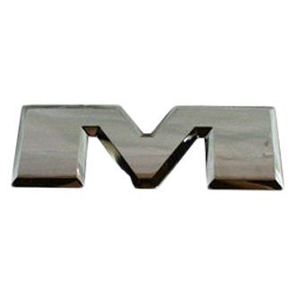 Logo ''M'' RAM tailgate chrome